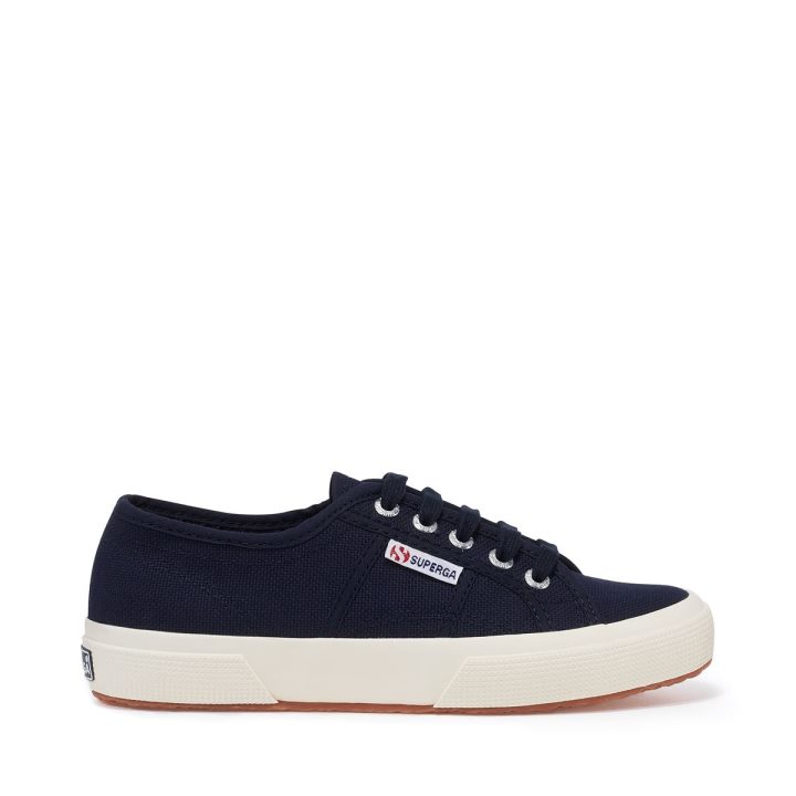 Superga 2750 Cotu Baskets Classiques - Marine Blanc Cassé
