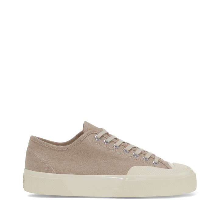 Superga 2432 Sel Poivre Lt Jaune-blanc Cassé