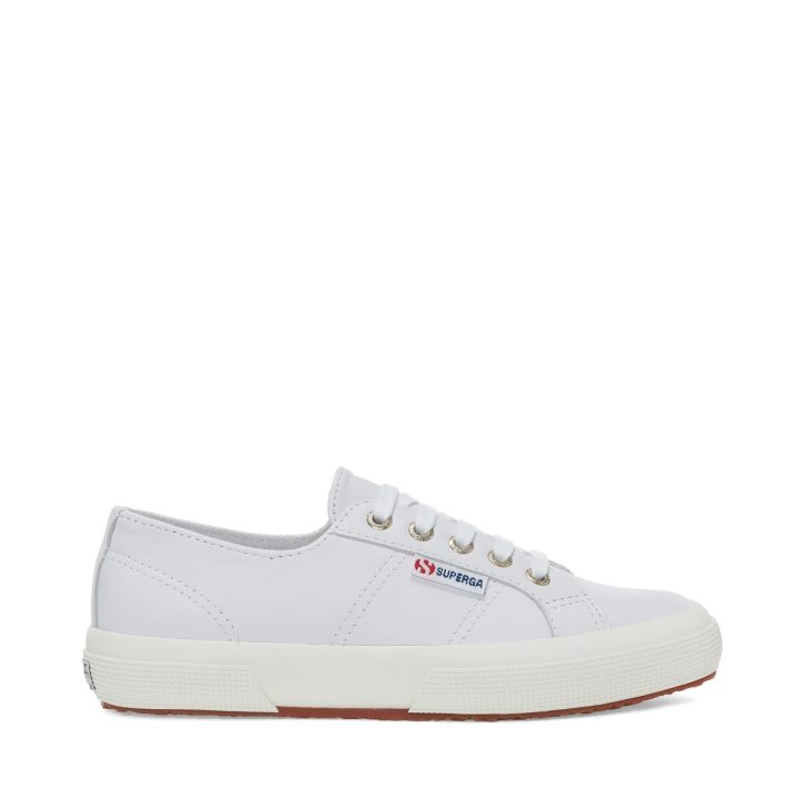 Superga 2750 Nappa Blanc Optique