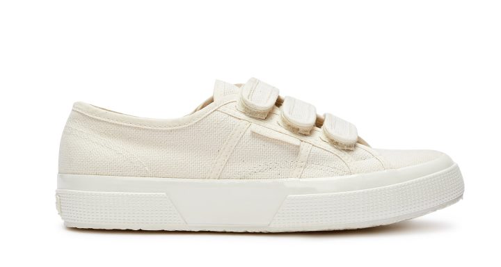 Superga 2750 Straps Gomme Brillante Beige Brut Total-brillant