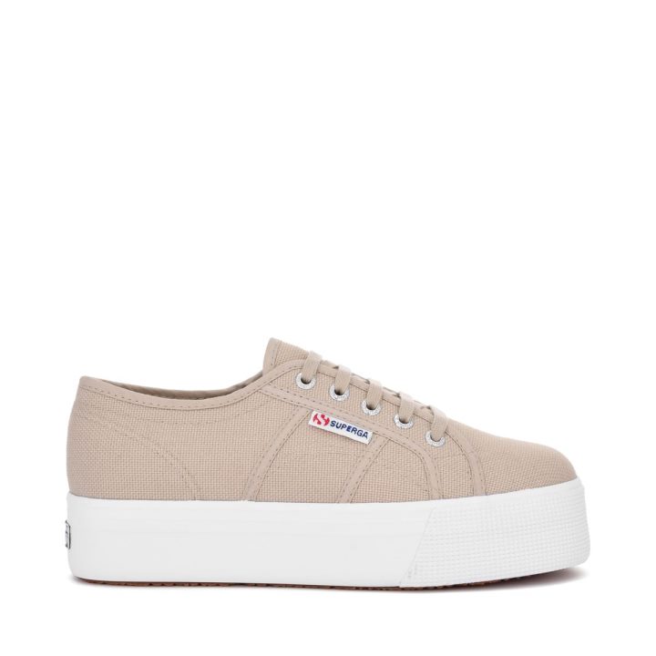 Superga 2790 - Acotw Linea Haut Et Bas Taupe