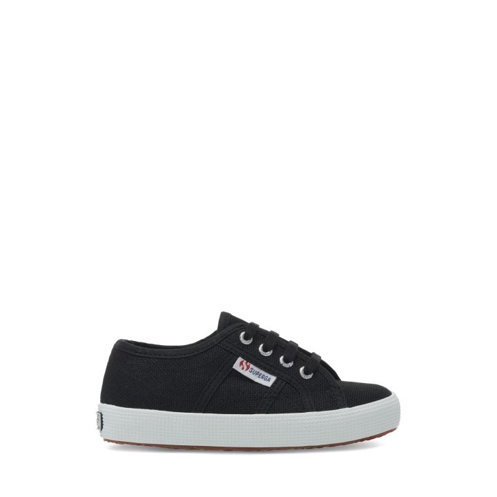 Superga 2750 Enfants Easylite Noir Blanc
