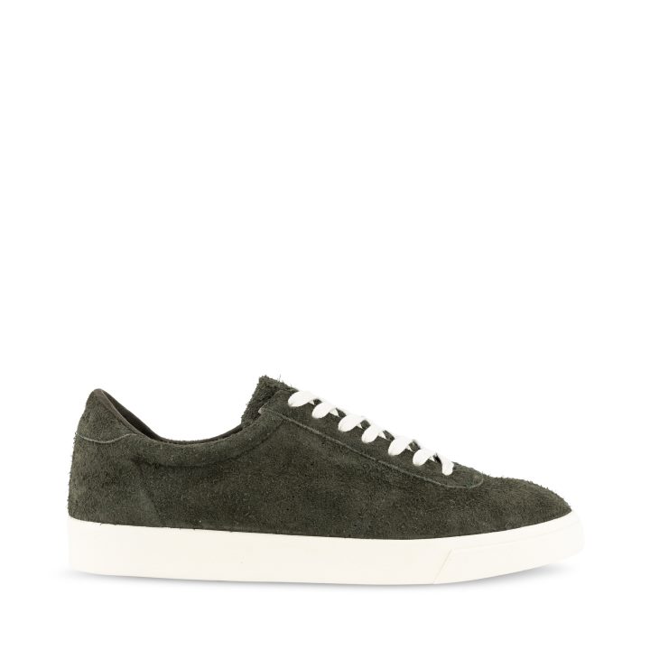 Superga 4834 Club S Up Daim Poilu Sherwood Vert