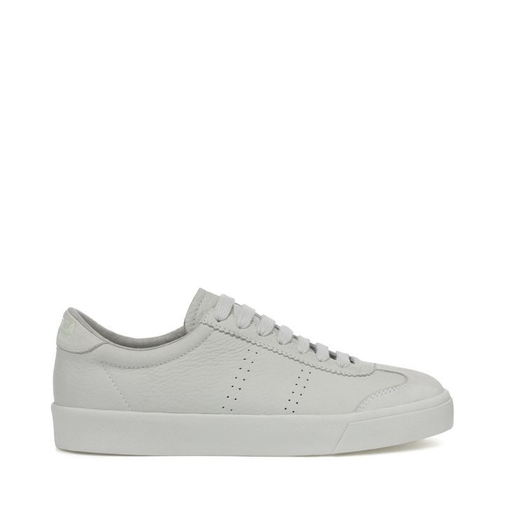 Superga 2843 Club S Cap Buttersoft White Milk-green Primrose