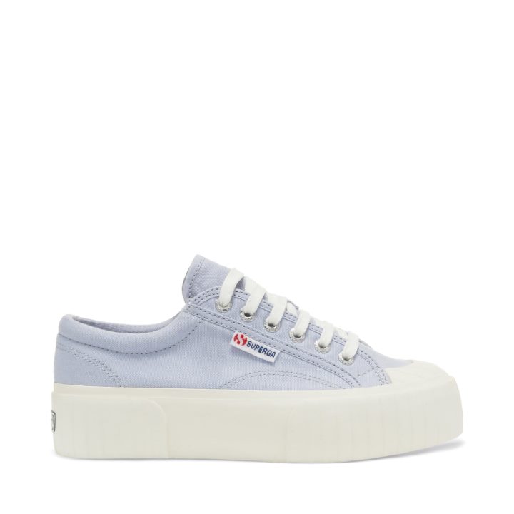 Superga 2631 Stripe Platform Violet Light Full