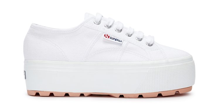Réservoir Superga 2790 Fumé Blanc-rose