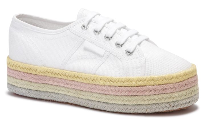 Superga 2790-cotcoloropew Blanc-limonade-palelilas