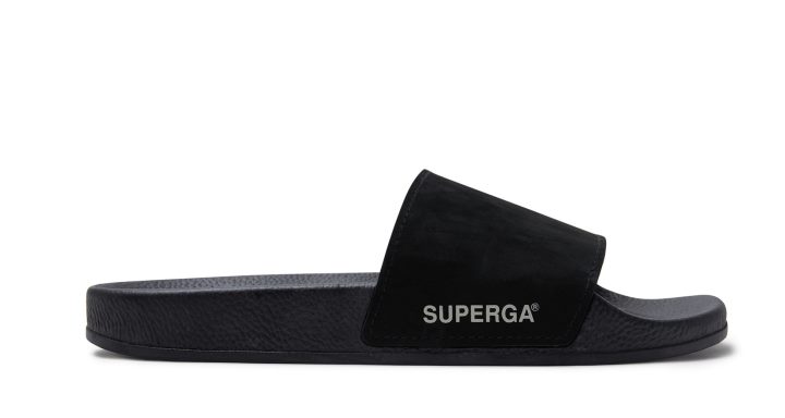 Superga 1908 Diapositives Buttersoft Noir