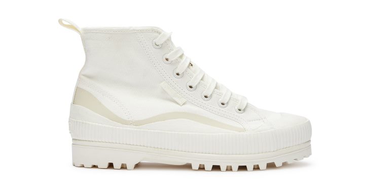 Superga 2469 Alpina Wave Hd Print Mélange Blanc-beige