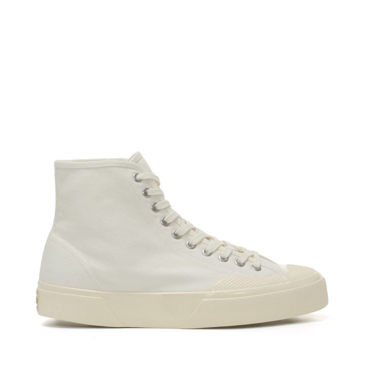 Superga 2433 Vêtements De Travail Blanc-blanc Cassé