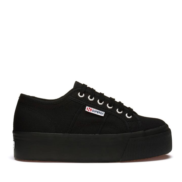 Superga 2790 Linea Haut Bas Noir Complet