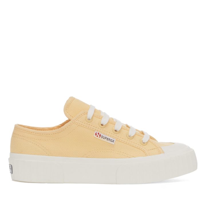 Superga 2630 Cotu Jaune Lt - F Avorio