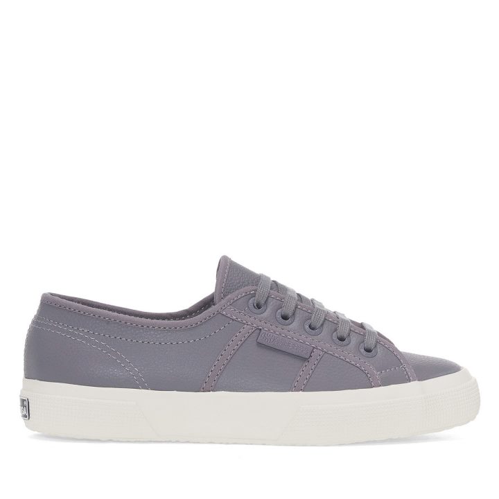 Superga 2750 Efglu Gris Bleuté - F Avorio