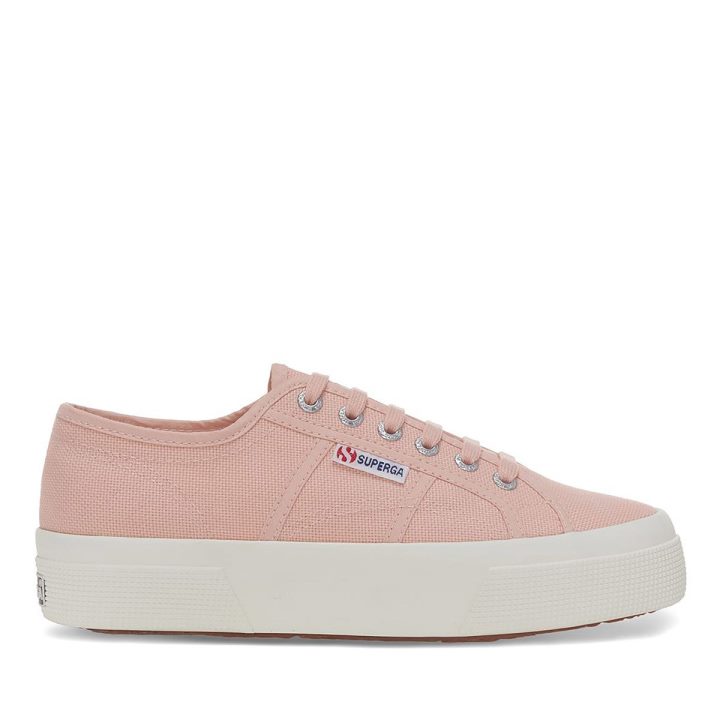 Superga 2740 Plateforme Rose Blush-f Avorio