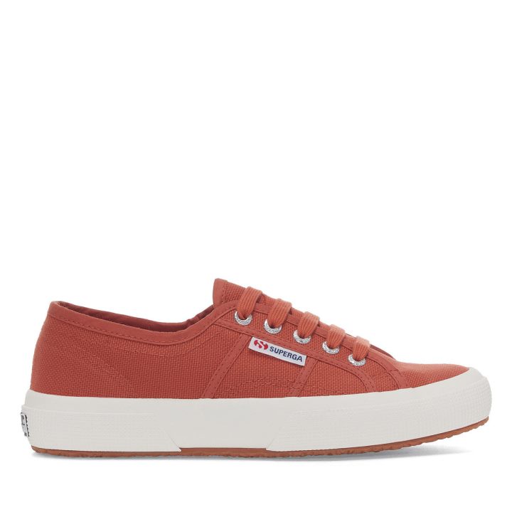 Superga 2750 Cotu Classic Brown Rougeâtre-f Avorio
