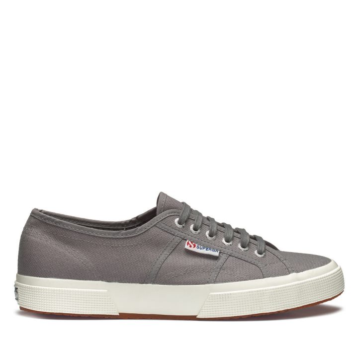 Superga 2750 Cotu Classic Gris Bleuté - F Avorio