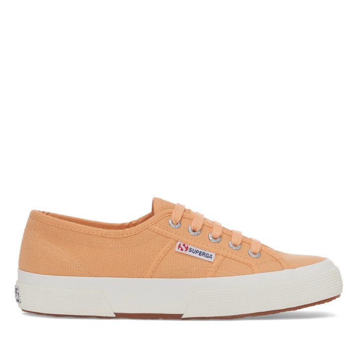 Superga 2750 Cotu Classic Abricot Orange-f Avorio