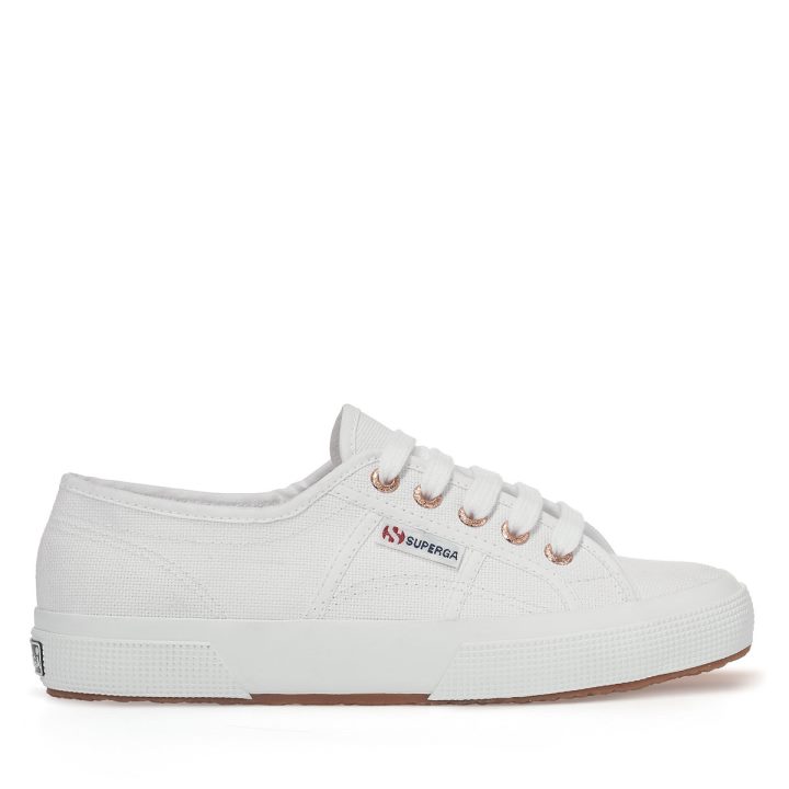 Superga 2750 Cotu Classique Blanc-or Rose