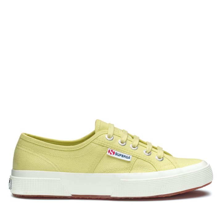 Superga 2750 Cotu Classic Yellow Dusty-f Avorio