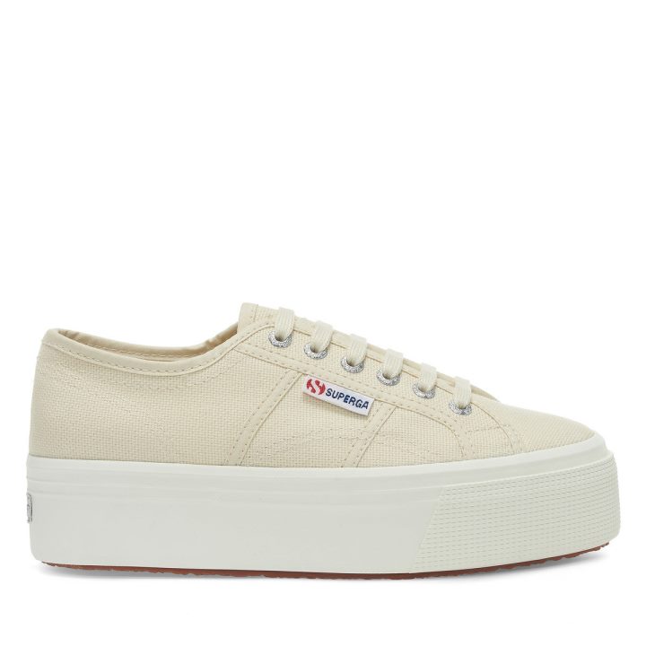 Superga 2790 Linea Up Down Beige Lt Coquille D'oeuf-f Avorio