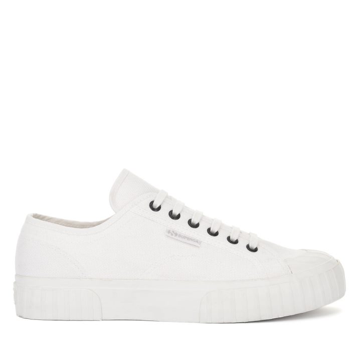 Superga 2630 Cotu Blanc Avorio-gris Colomba