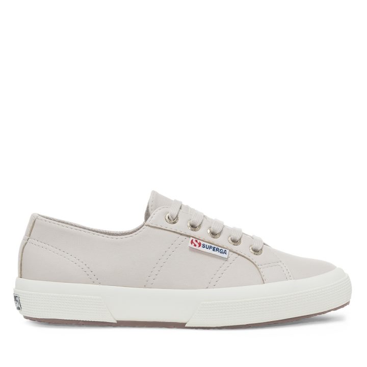 Superga 2750 Nappa Lea Rose Amande-f Avorio