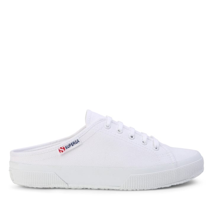 Superga 2401 Nude Mule Blanc Nude