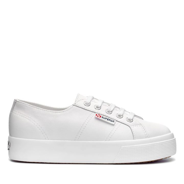 Superga 2730 Nappa Lea Blanc Optique