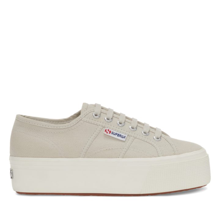Superga 2790 Linea Up Down Gris Sable-f Avorio