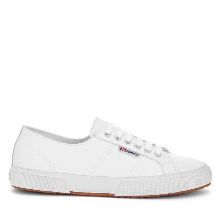 Superga 2750 Cuir Nappa Blanc