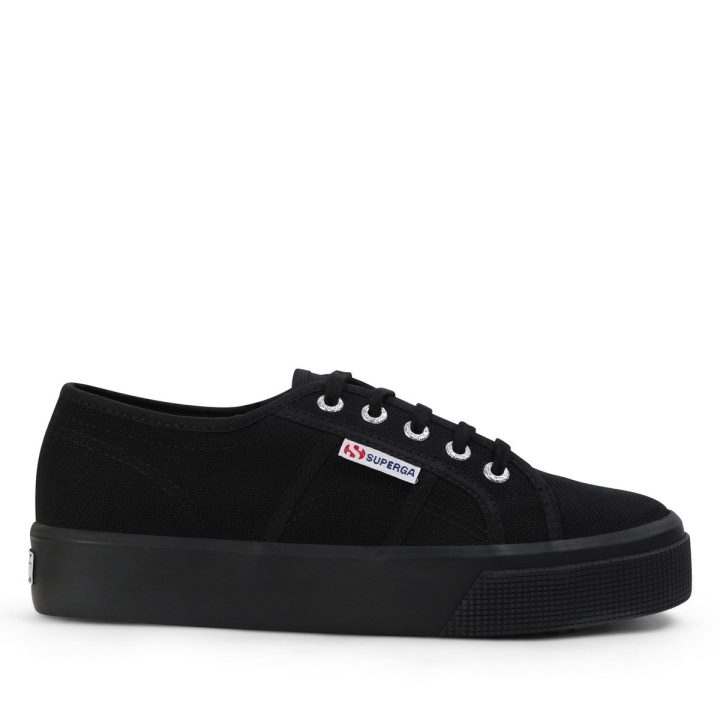 Superga 2730 Plate-forme Intermédiaire Noir Complet