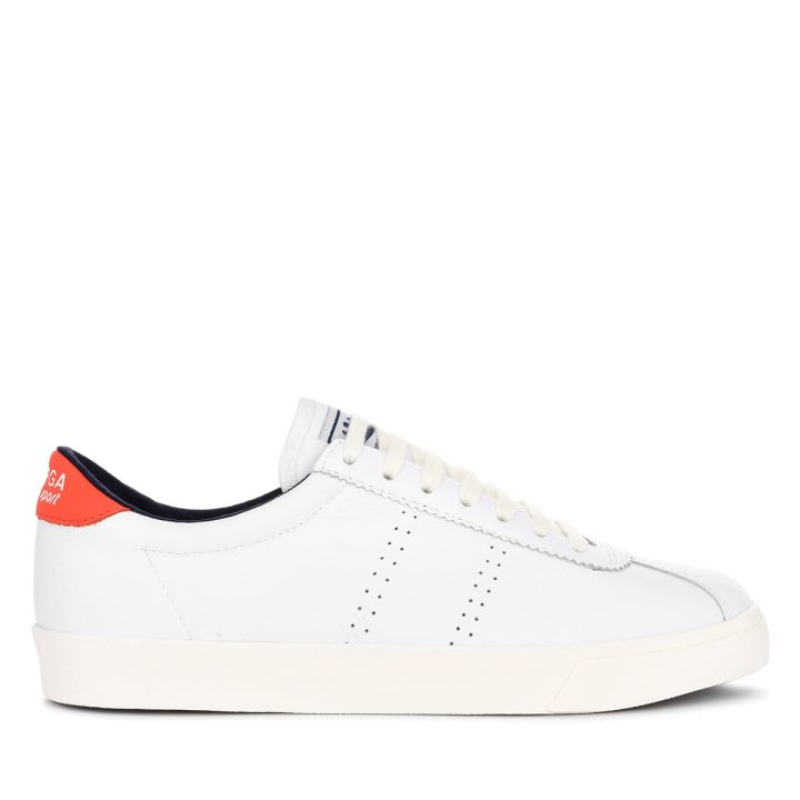 Superga 2843 Superga Sport Club S Orange Tomate-bleu Marine