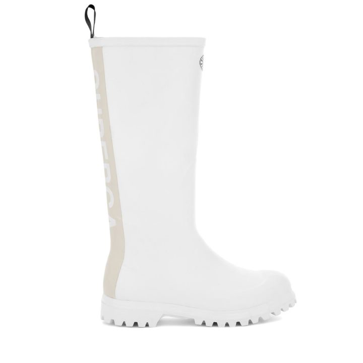 Superga 799 Bottes En Caoutchouc Lettrage Blanc