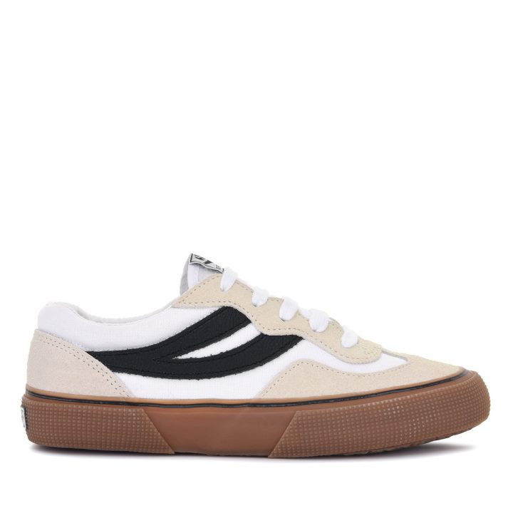 Superga 2941 Revolley Bicolore Hirondelle Blanc-noir-d