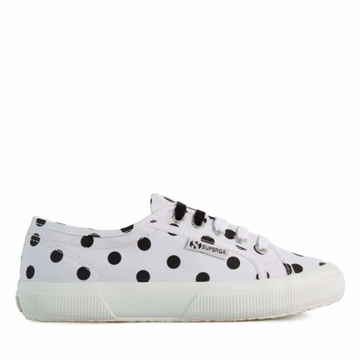 Superga 2750 Pois Blancs-pois Noirs