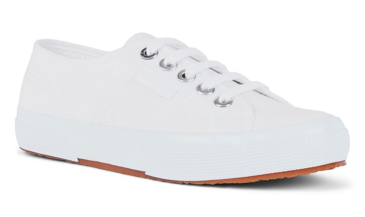 Superga 2750 Cotu Gros Oeillets Blanc-platine