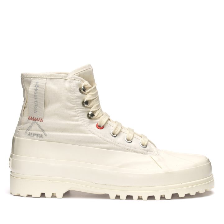 Superga 2481 Alpina Ripstop Beige Naturak-orange Tomate