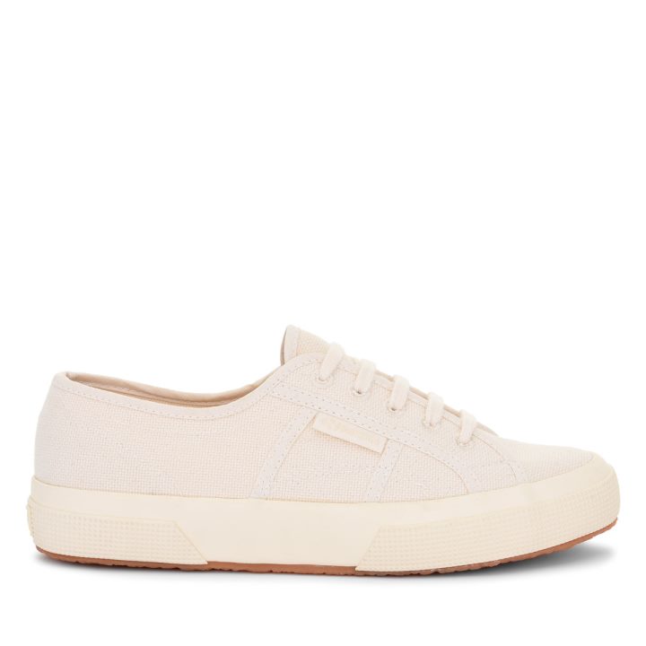 Superga 2750 Toile Organique Beige Naturel