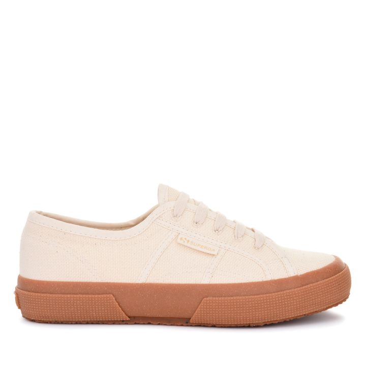 Superga 2750 Canevas Bio Natural Beige-gomme