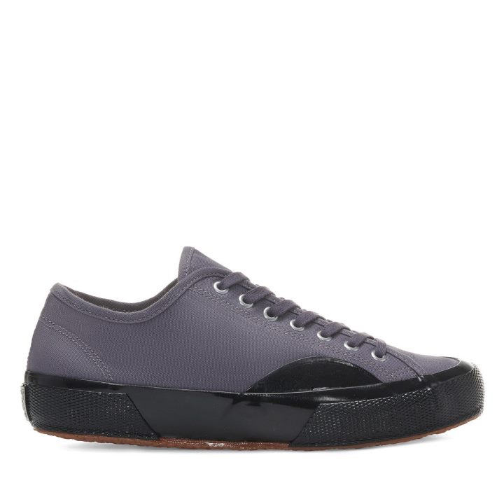 Superga 2431 Toile Vietnam Gris Orage-noir