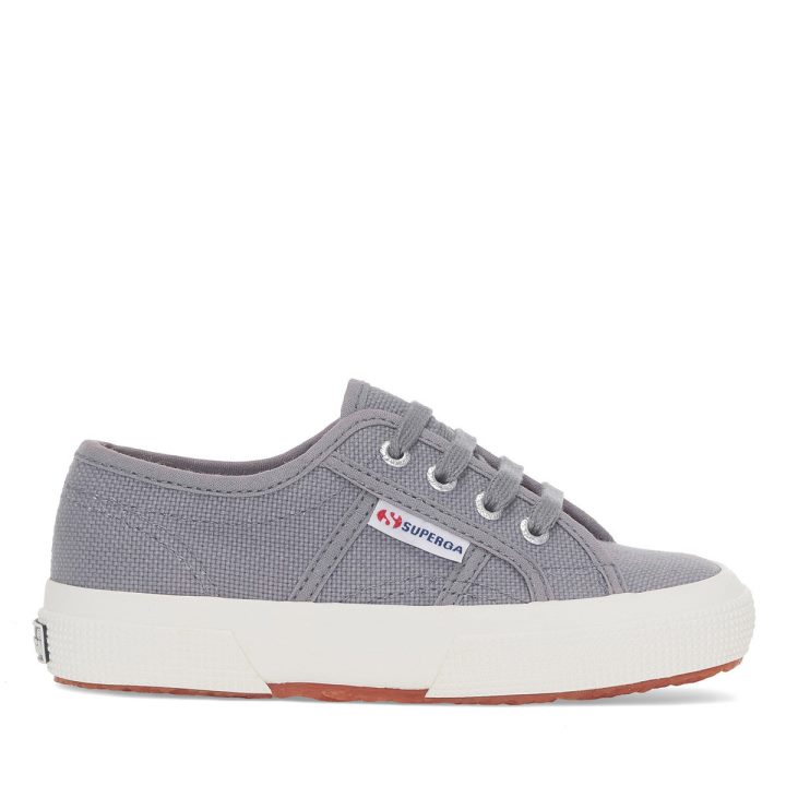Superga 2750 Jcot Classic Kids Gris Bleuté-f Avorio