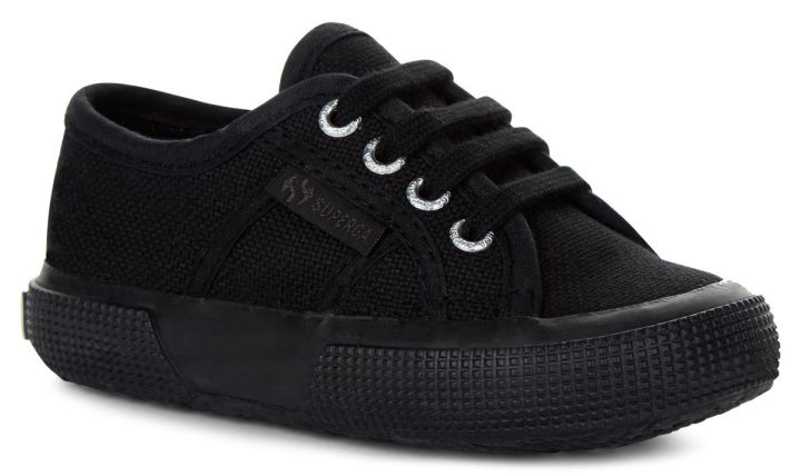Superga 2750 Jcot Classique Enfants Noir Total