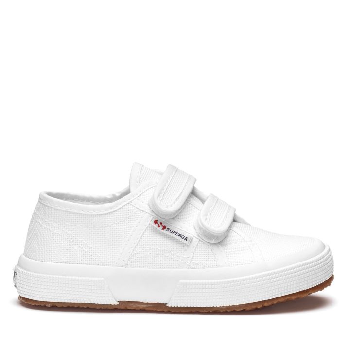 Superga 2750 Jstrap Classique Enfant Blanc