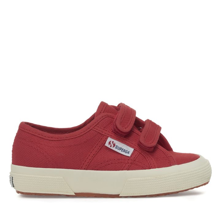 Superga 2750 Jstrap Classique Enfant Rouge