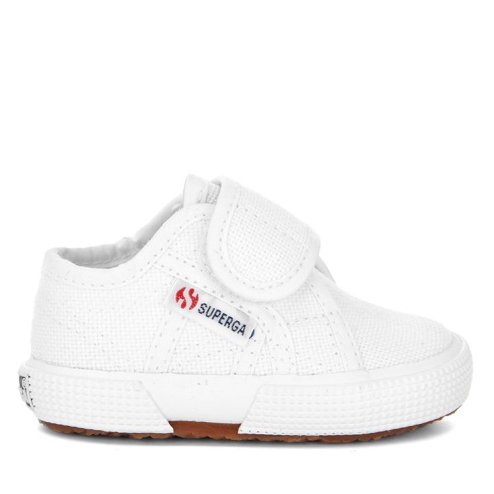 Superga 2750 Bstrap Bébé Blanc