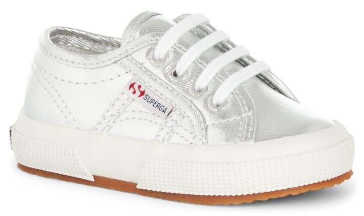 Superga 2750 Cotmetu Enfants Argent