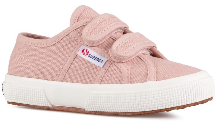 Superga 2750 Jstrap Classique Enfants Rose Fumé