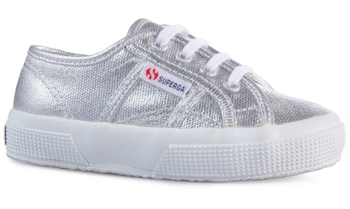 Superga 2750 Gris Métallisé Argent