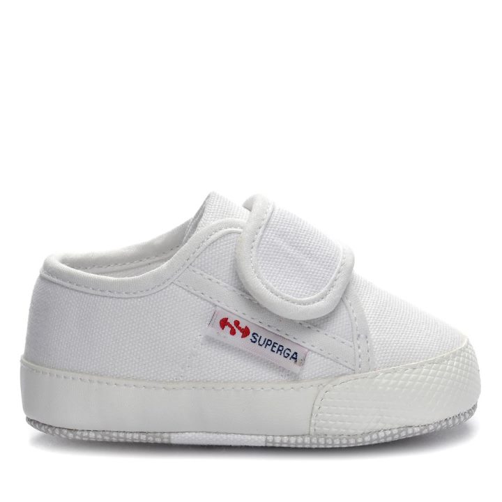 Superga 4006 Sangle Bébé Blanc