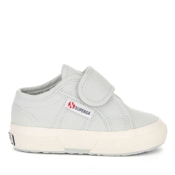 Superga 2750 Bstrap Baby Azur Lt-f Avorio